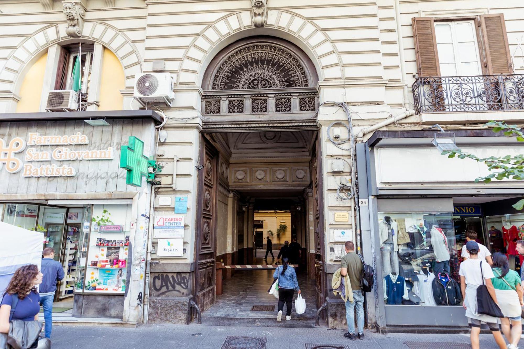 Residenza Umberto I Hotell Neapel Exteriör bild